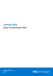 Dell P144G Einrichtung Und Technische Daten
