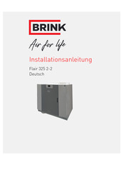 Brink Flair 325 2-2 Installationsanleitung