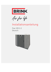 Brink Flair 325 Installationsanleitung