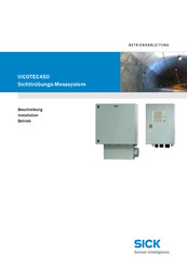 SICK VICOTEC450 Betriebsanleitung