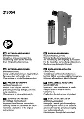 Meec tools 213054 Bedienungsanleitung