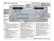 Frymaster 3000 Kurzanleitung