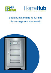 GS HUB HomeHub Bedienungsanleitung