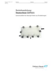 Endress+Hauser Stamoclean CAT411 Betriebsanleitung