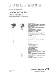 Endress+Hauser Levelflex FMP57 Technische Information