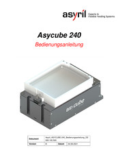 Asyril Asycube 240 Bedienungsanleitung