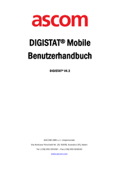 ASCOM DIGISTAT Benutzerhandbuch