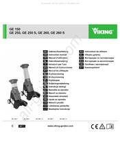 Viking GE 250 Gebrauchsanleitung