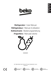 Beko KG530 Bedienungsanleitung