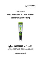 APERA INSTRUMENTS AI11030 Bedienungsanleitung
