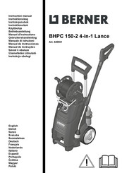 Berner BHPC 150-2 4-in-1 Lance Betriebsanleitung