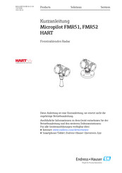 Endress+Hauser Micropilot FMR52 Kurzanleitung