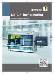 R-Biopharm RIDA qLine autoBlot Bedienungsanleitung