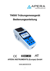 APERA INSTRUMENTS TN500 Bedienungsanleitung