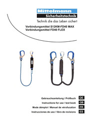 Mittelmann S12KM-FD40 MAX Gebrauchsanleitung/Prüfbuch