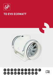 S&P TD EVO ECOWATT-Serie Bedienungsanleitung
