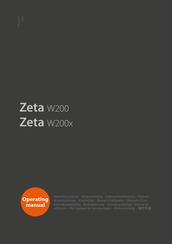 Kemppi Zeta W200 Gebrauchsanweisung
