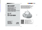 Sharp QT-CD180H Bedienungsanleitung