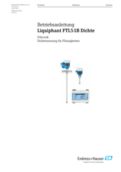Endress+Hauser Liquiphant FTL51B Betriebsanleitung