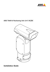 Axis Communications T99A10 Installationsanleitung