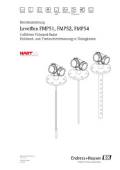 Endress+Hauser Levelflex FMP52 Betriebsanleitung