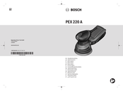 Bosch PEX 220 A Originalbetriebsanleitung