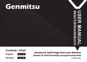Genmitsu Jinsoku LE-1620 Benutzerhandbuch
