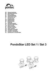 Pontec PondoStar LED Set 1 Gebrauchsanleitung