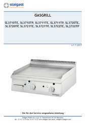 Stalgast SL3721TP Anleitung