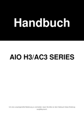 FoxESS AIO AC3 Serie Handbuch
