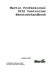 Martin Professional 3032 Benutzerhandbuch