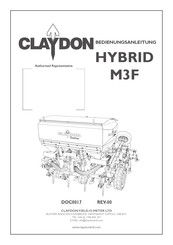 Claydon HYBRID M3F Bedienungsanleitung