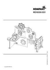 KOMPAN MSV60200-0201 Montageanleitung
