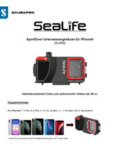 Scubapro SeaLife SportDiver SL400 Bedienungsanleitung