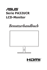 Asus PA32UCR Serie Benutzerhandbuch