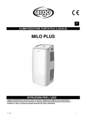 Argo MILO PLUS Gebrauchsanleitung