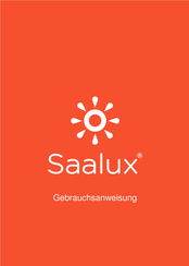 Saalux 07-02-000-01 Gebrauchsanweisung