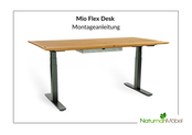 Naturnah Möbel Mio Flex Desk Montageanleitung
