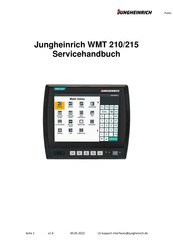 Jungheinrich WMT 215 Servicehandbuch