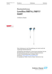 Endress+Hauser Levelflex FMP57 Kurzanleitung