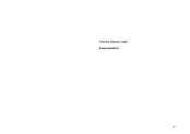 Trust ISA Ethernet Combi Bedienungsanleitung