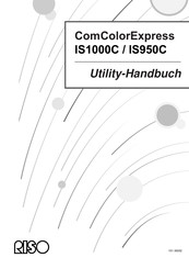 Riso ComColorExpress IS1000C Utility-Handbuch