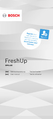 Bosch FreshUp BPR11EE Gebrauchsanleitung