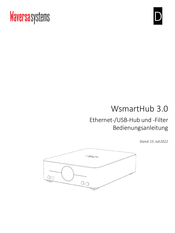 Waversasystems WsmartHub 3.0 Bedienungsanleitung