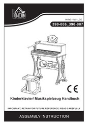 Homcom 390-006 Handbuch