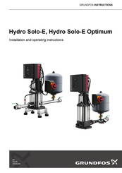 Grundfos Hydro Solo-E Optimum Montage- Und Betriebsanleitung