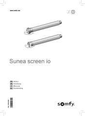 SOMFY Sunea io Anleitung