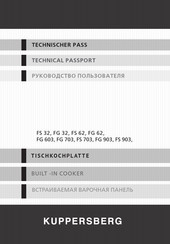 Kuppersberg FS 703 Technischer Pass