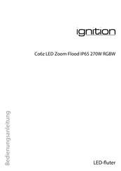 thomann Ignition Co6z LED Zoom Flood Bedienungsanleitung