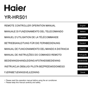 Haier YR-HRS01 Betriebsanleitung